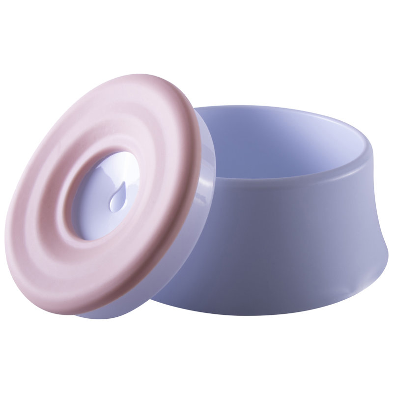 Bol flottant anti-déversement Pet Life Pet Pud-Guard, Rose