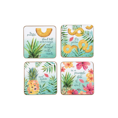 Sous-verre en ananas