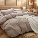 Bedsure Super Soft Prewashed Duvet Cover Set