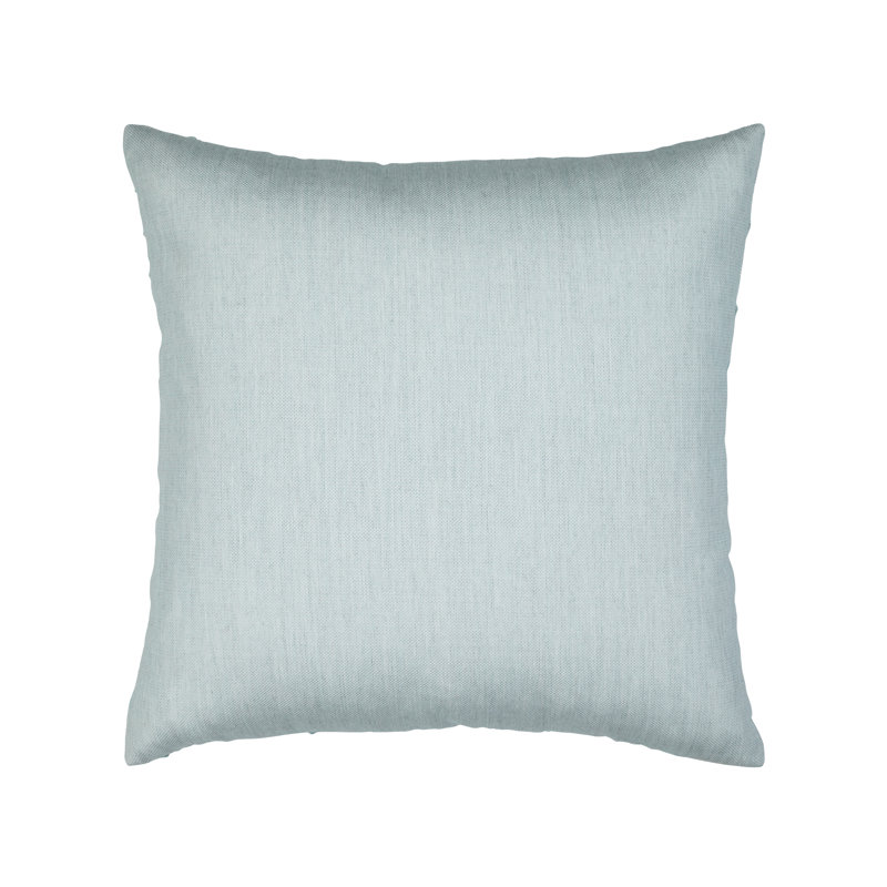 Tidal Sunbrella® Throw Square Indoor/Outdoor Pillow Cover & Insert by Elaine Smith, Glacier