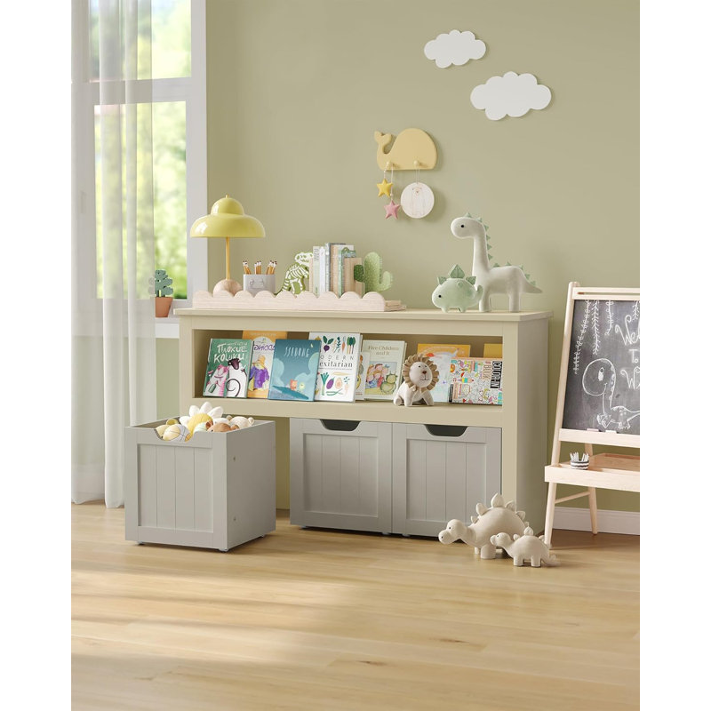 4 Pair Shoe Rack, Beige/Grey
