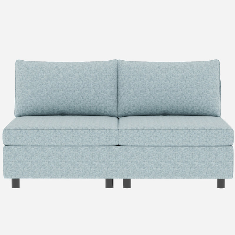 Living Room Modular Sectional With Storage And Sleeper Option,Chenille, 2 Design Chenille Couch Feature For Interior