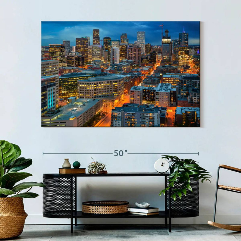 Kavia Denver Blue Hour, H 34 po x l 51 po