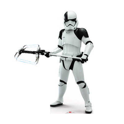 Accroche découpé en carton star guerres viii the last jedi execution cavalier™