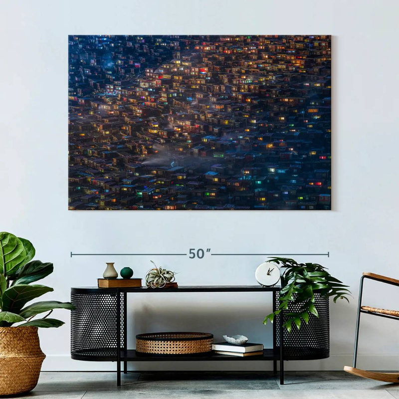 Night, 34" H x 51" W
