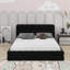Grand lit plateforme tapissier-1043070158
