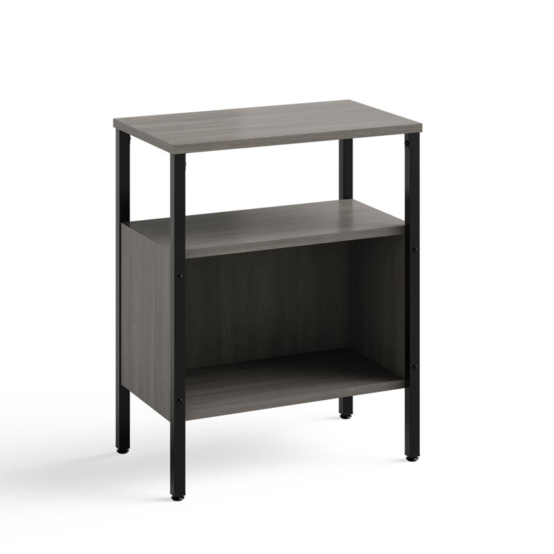 Simple Bookcase Storage, Gray