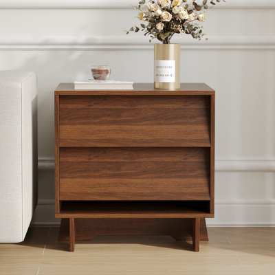 Modern Nightstand With Storage, Bedside Table For Bedroom