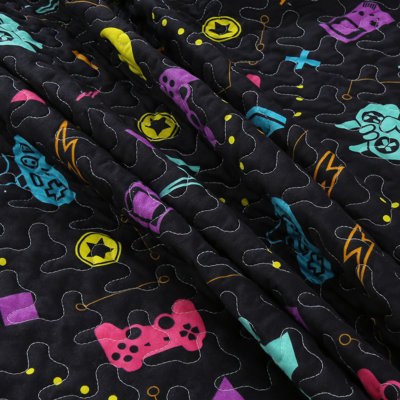 Courtepointe en microfibre
