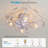 18" Ceiling Fan With Lights And Remote-Square
