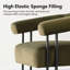 Fauteuil d'appoint moderne 3 po Kristinn-121348720