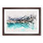 The Almaty Lake in Kazakhstan - Picture Frame Painting Print-56855151-56855161