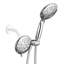 Pomme de douche double à 4 jets Couple 4,7 po avec motif de jet 2 en 1-88904856