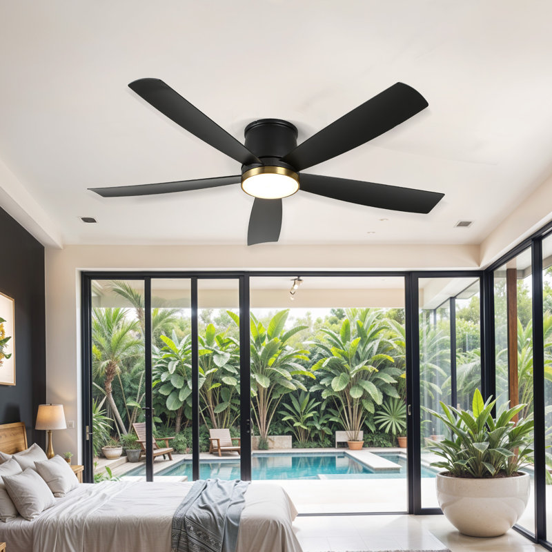 Kyshawna 52'' Ceiling Fan with LED Lights