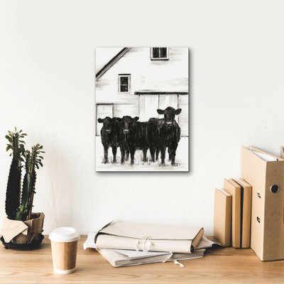 'Standing Around' by Ethan Harper Canvas Wall Art