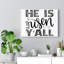 He Is Risen 1 Piece Wrapped Canvas Wall Art-1797481042