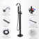 Single Handle Floor Mounted Tub Faucet