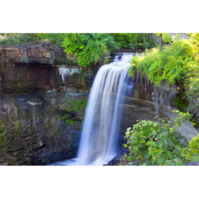 Minnehaha Falls par Wolterk - photographie sur toile tendue, L 48 po x H 32 po