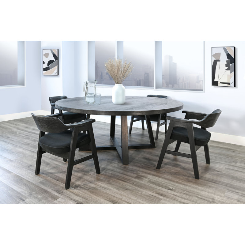  Fauteuil Wren , Noir, Noir
