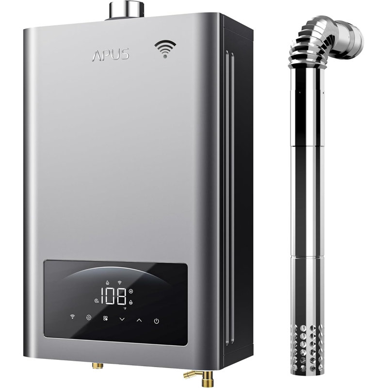 Propane Tankless Water Heater, 6.8 GPM, Propane