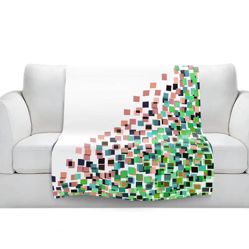 Couverture digital splash 8 sherpa doux, l 51 po x L 60 po