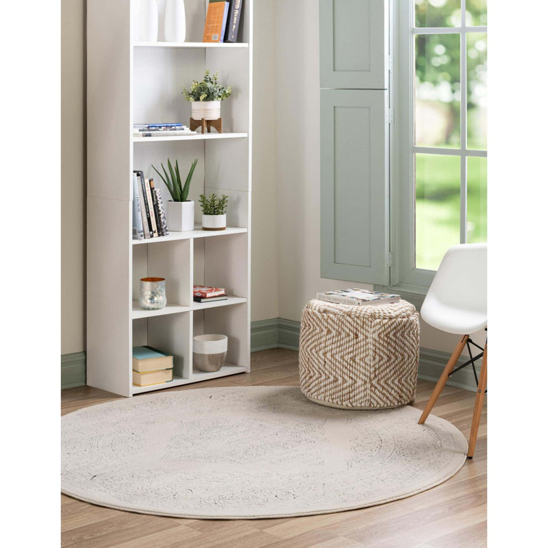 Alresford Oriental Indoor Rug, Round 5'