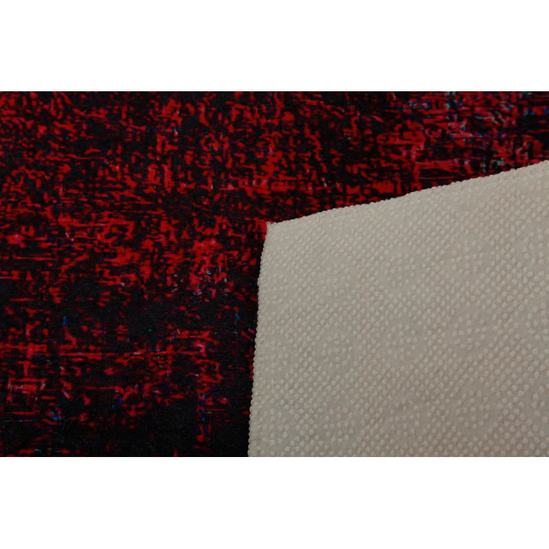 Premium Woven Carpet, 5.2 x 7.5 ft, 100% Polyester, Antibacterial, Non-Slip Underside, 0.3 in Pile Height | Machine Washable, 3D Digital Print | Perfect for Living Room, Bedroom & Office Décor
