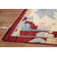 Floral Oushak Vegetable Dye Area Rug 7x9