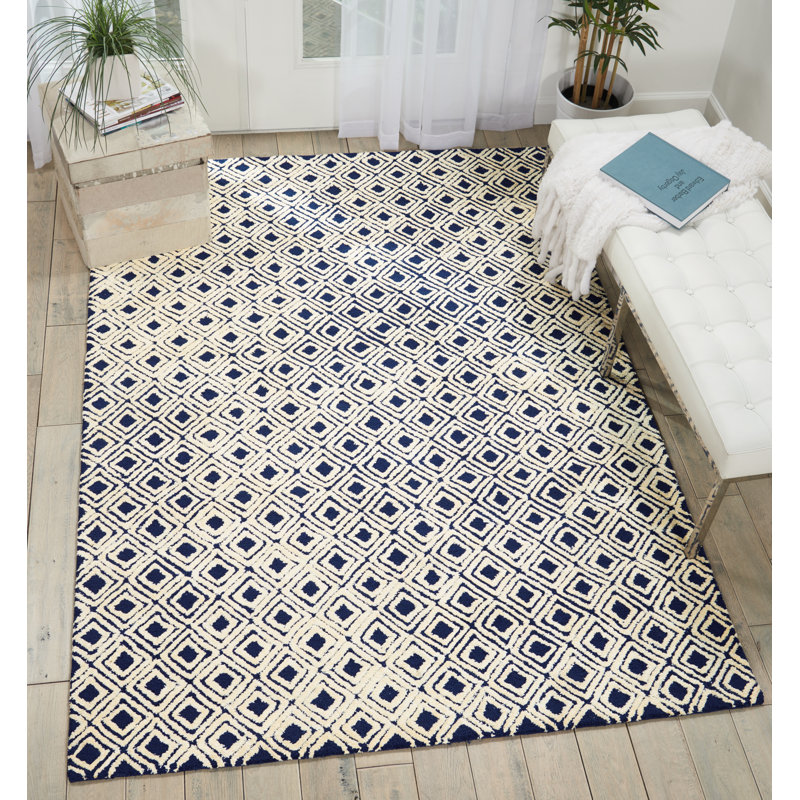 Chism Geometric Indoor Rug, Rectangle 3'9" x 5'9"