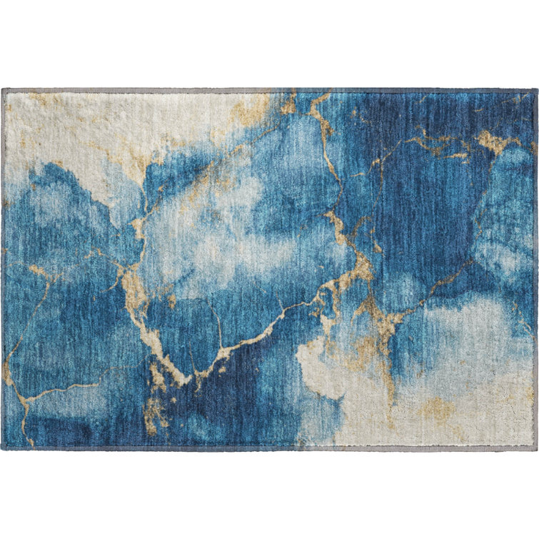 Premium Machine Washable Jacquez AMF1790 Abstract Rug