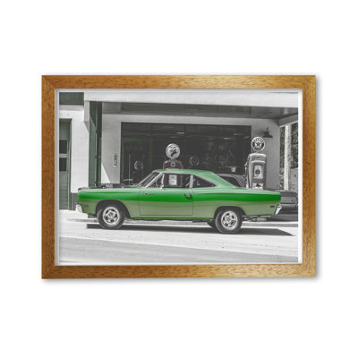 Green Car - Print