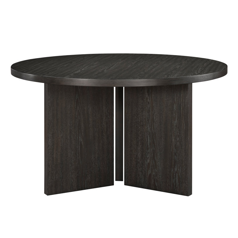 Table de salle à manger ronde L 54 po x l 54 po x H 30,5 po