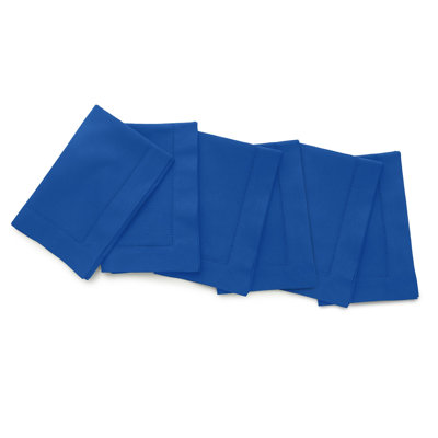Cotton Linen Hemstitch Dinner Napkins