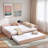 Upholstered Daybed With Trundle And Usb-1258283950