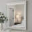 Wood Flat Wall Mirror