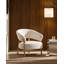Upholstered Fabric Armchair-1141831519