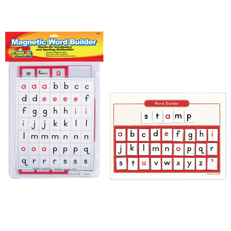 Primary Concepts Magnetic Word Builder