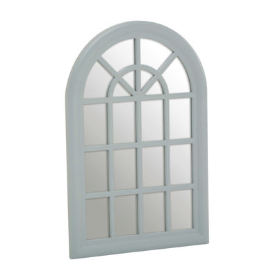 Waukena Metal Flat Wall Mirror