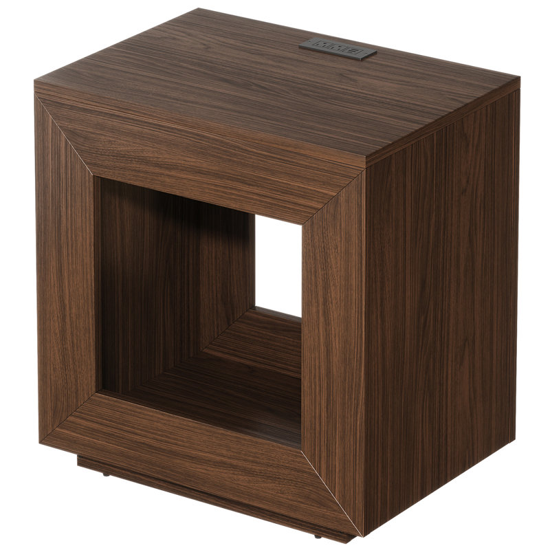 Rustic Wood End Table, 1