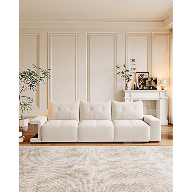 3 Seater Sofa Couch, Modern Couch, Cat Nest Sof With Waterproof And Cat Scratch Resistant Fabric