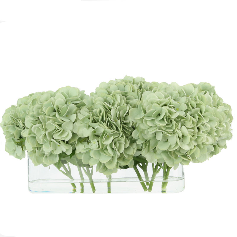 Polysilk Hydrangea Arrangement
