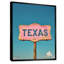«Texas Road Sign», impression sur toile imprimée au Texas-1571441669-1571441664