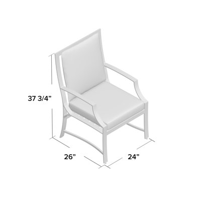 Seal Cove Outdoor Dining Armchair
