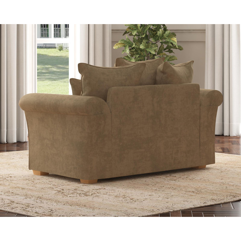 Castleacre Two Seater, Scatter Back, Dark Mink