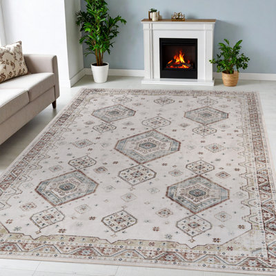 Tapis intérieur lavable en nylon Aquinnah Burj