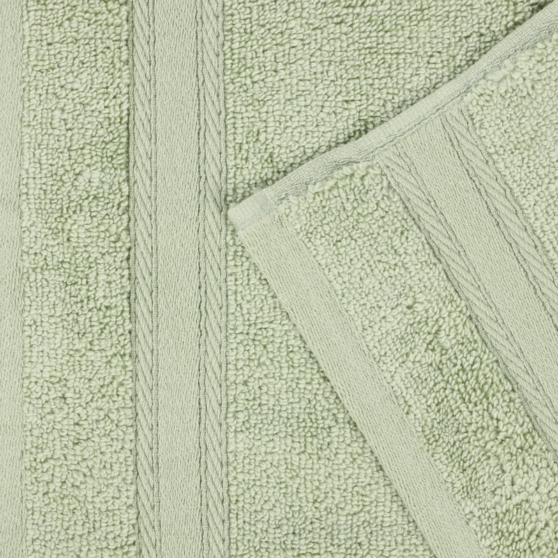 Coton absorbant doux Belmont, Ensemble 6 serviettes de bain, Vert