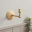 Wood Wing Armed Sconce