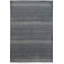 Hand Knotted Wool Area Rug in Gray