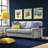 Serta Palisades Track Arm Sofa, Easy Care Fabric, Soft Pillow Back, Pocket Coil Seat Cushions-91059310-125119069