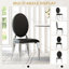 Chaise d'appoint en acier inoxydable Carterville-1033144132-1033144143